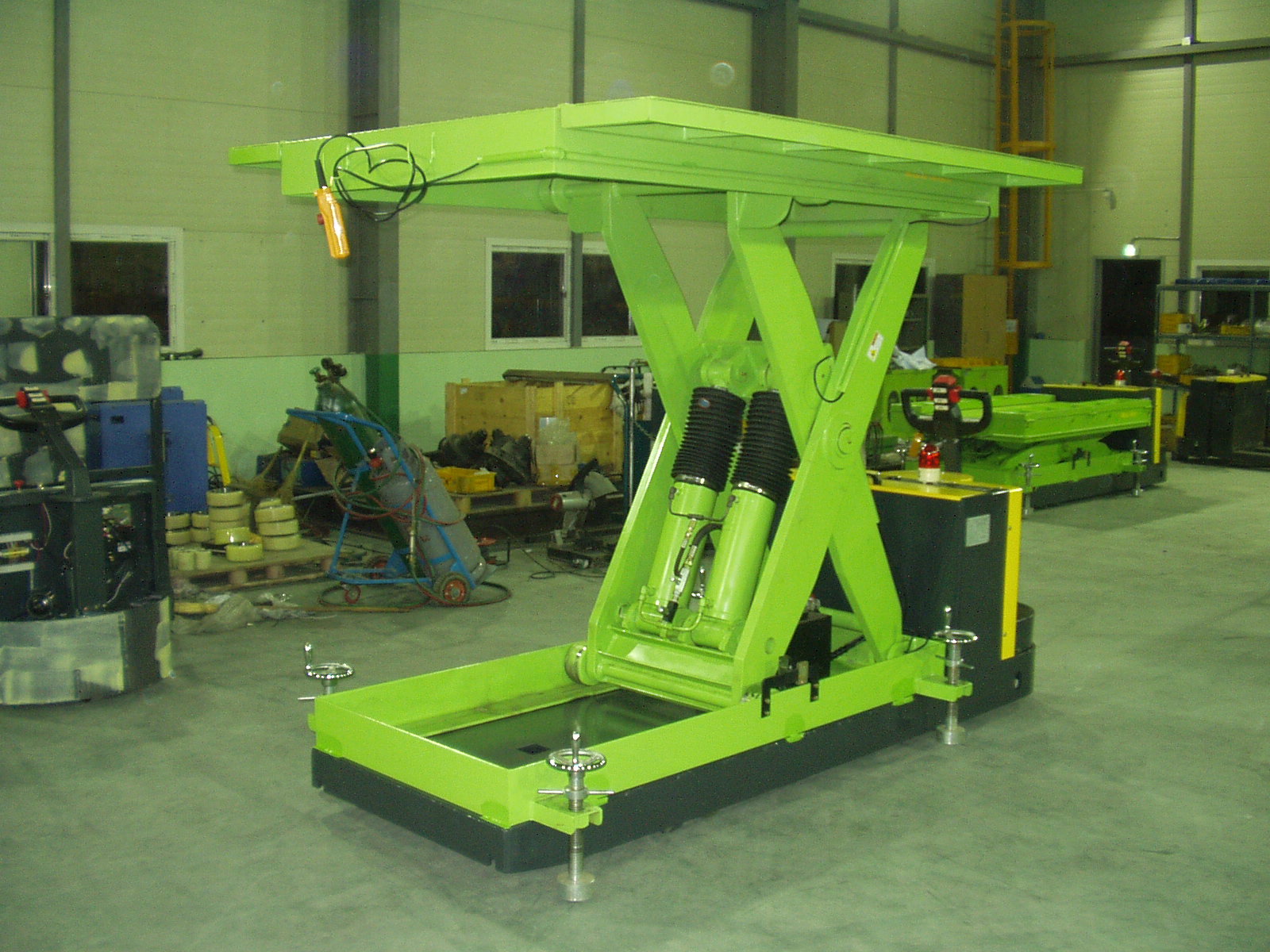 5톤 전동 테이블 리프트